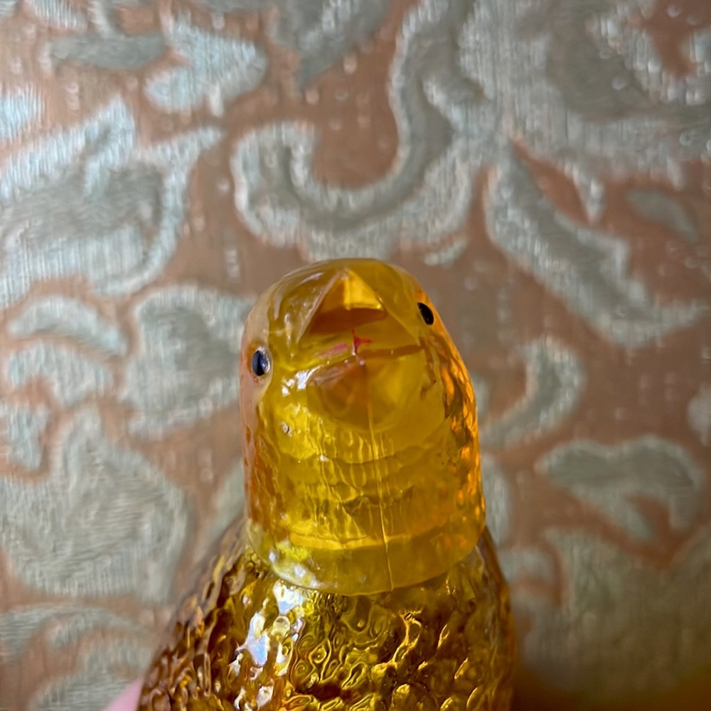 Vintage 70s Collectible Avon Budgie Perfume Bottle - Picture 10 of 11
